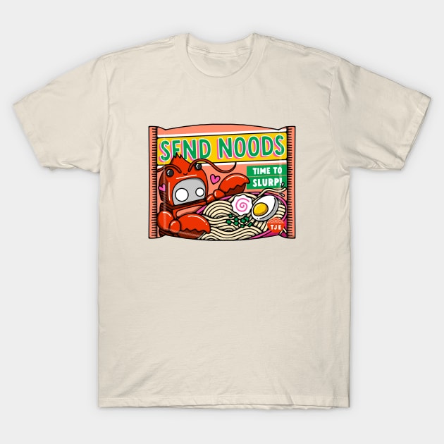 Instant Noodle Shrimp Flavour T-Shirt by thejellyempire